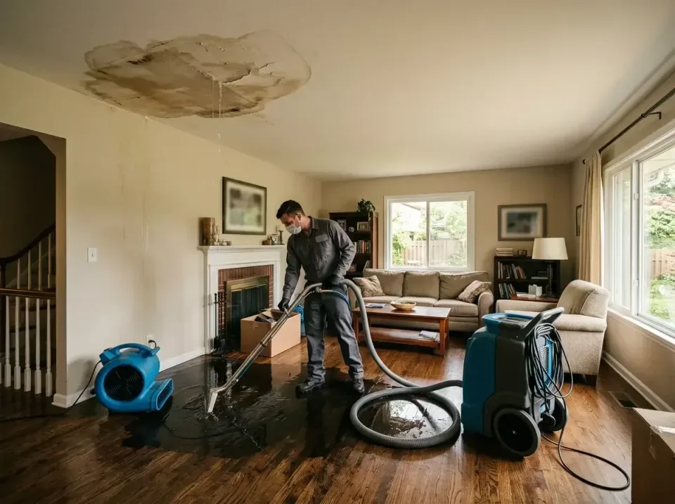 attic-pipe-burst-ceiling-drip-008 — frequently asked questions, Water Damage Restoration & Carpet Care in Northampton, MA